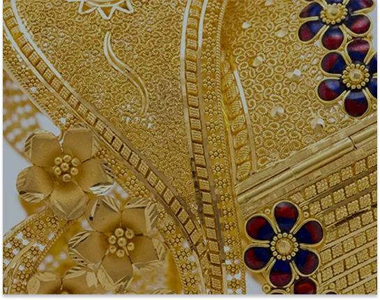 ornate gold jewelry 